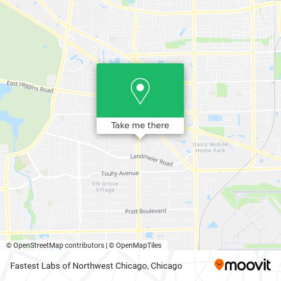 Fastest Labs of Northwest Chicago map