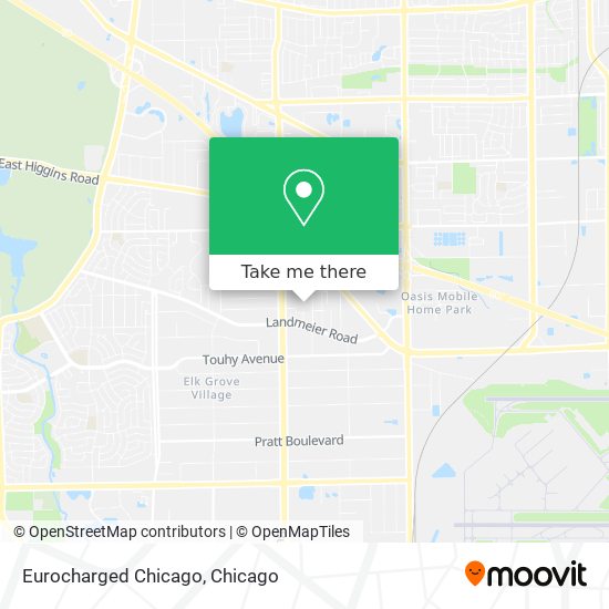 Eurocharged Chicago map