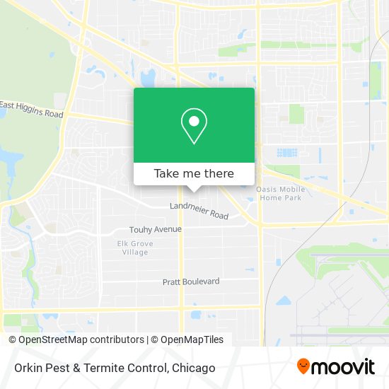 Orkin Pest & Termite Control map