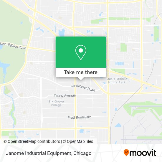 Mapa de Janome Industrial Equipment