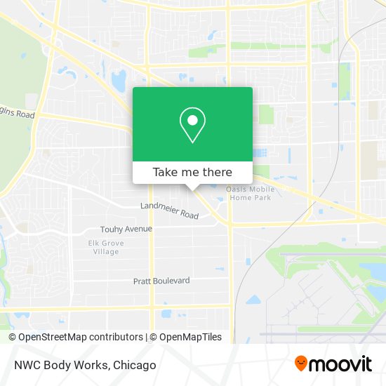 NWC Body Works map