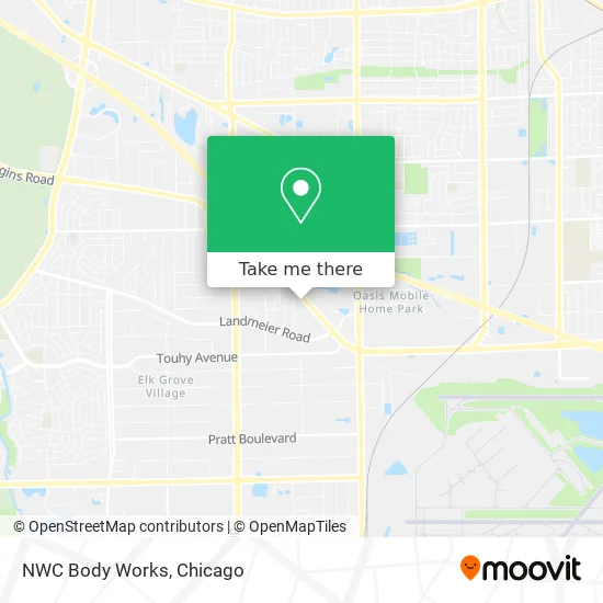 NWC Body Works map
