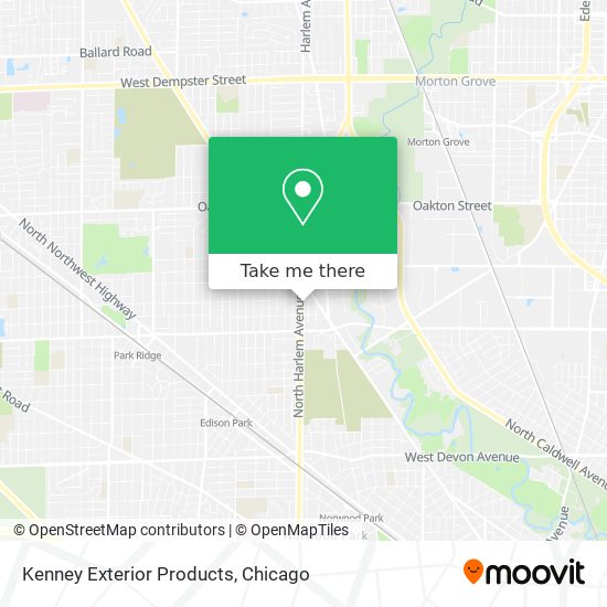 Mapa de Kenney Exterior Products