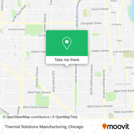Thermal Solutions Manufacturing map