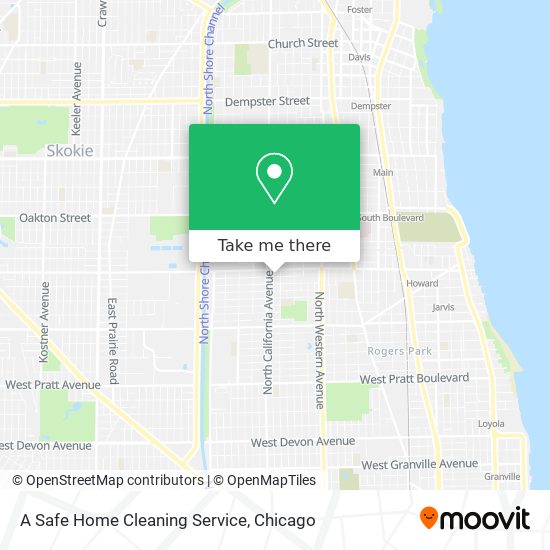 Mapa de A Safe Home Cleaning Service