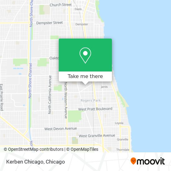 Kerben Chicago map