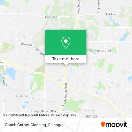 Coach Carpet Cleaning map