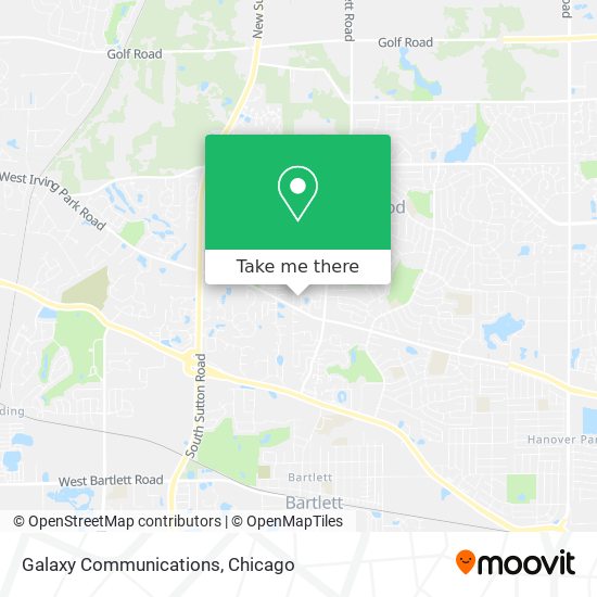 Galaxy Communications map