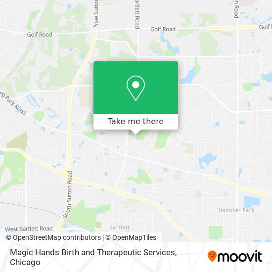 Mapa de Magic Hands Birth and Therapeutic Services