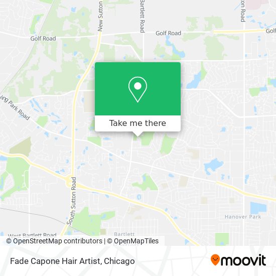 Fade Capone Hair Artist map