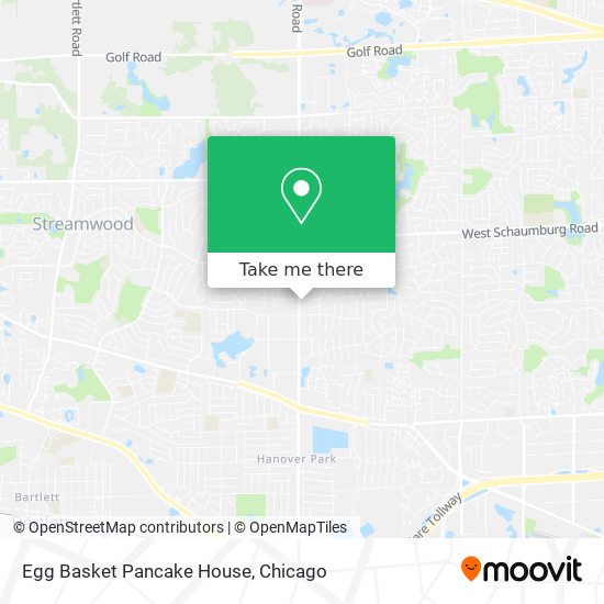 Mapa de Egg Basket Pancake House