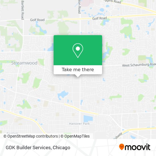 GDK Builder Services map