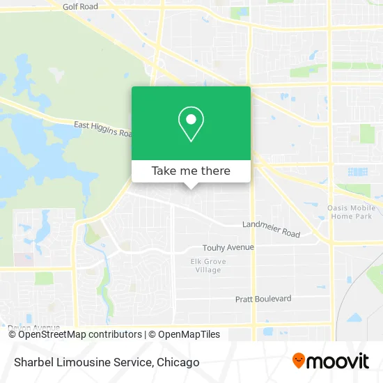 Mapa de Sharbel Limousine Service