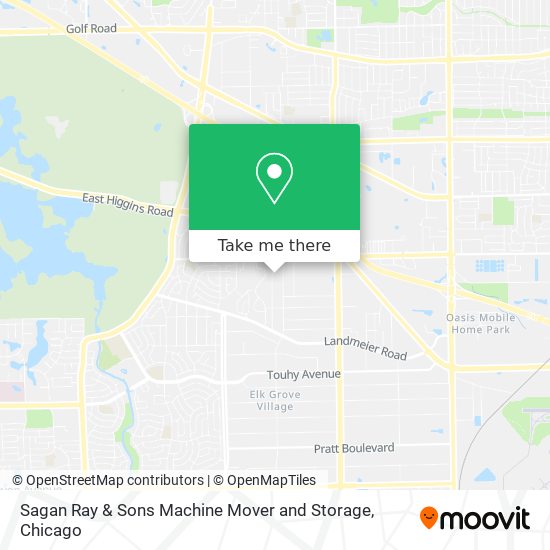 Mapa de Sagan Ray & Sons Machine Mover and Storage