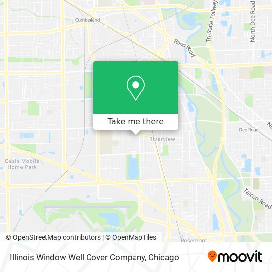 Illinois Window Well Cover Company map