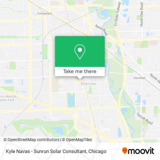 Kyle Navas - Sunrun Solar Consultant map