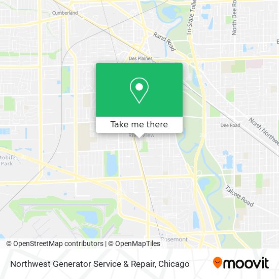 Mapa de Northwest Generator Service & Repair