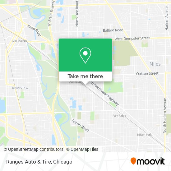 Runges Auto & Tire map