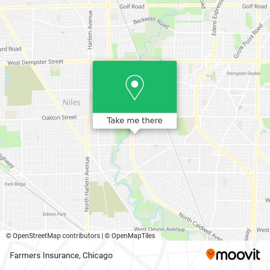 Farmers Insurance map