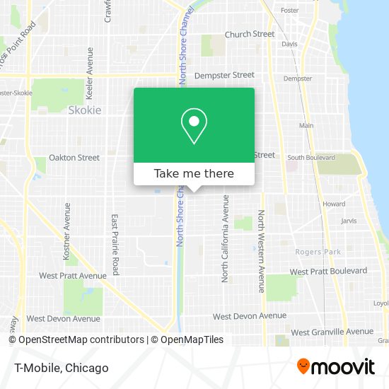 T-Mobile map