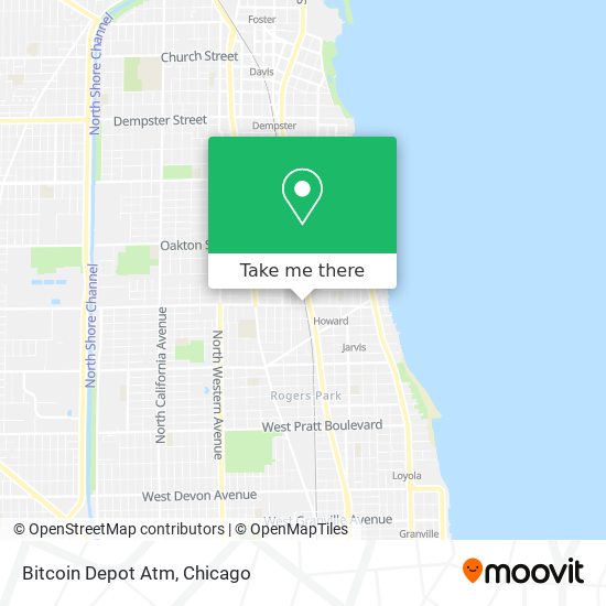 Bitcoin Depot Atm map