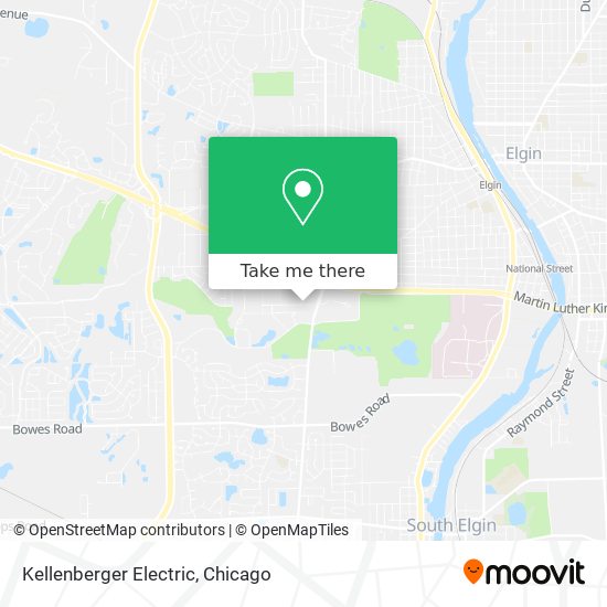 Kellenberger Electric map