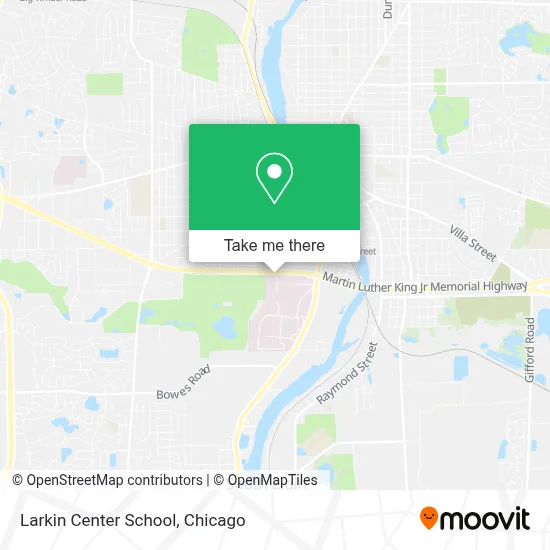 Larkin Center School map