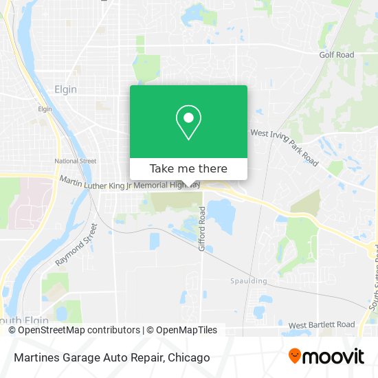 Martines Garage Auto Repair map