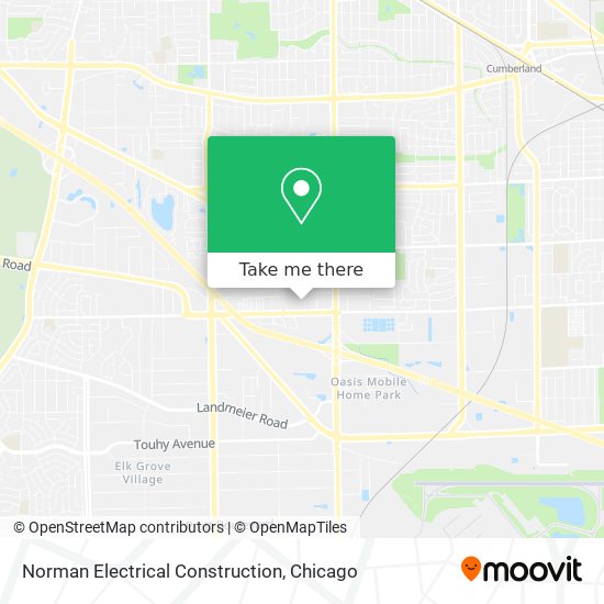 Norman Electrical Construction map