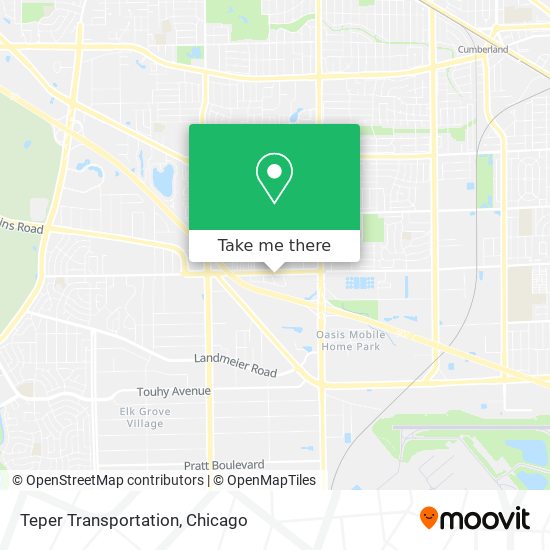 Teper Transportation map