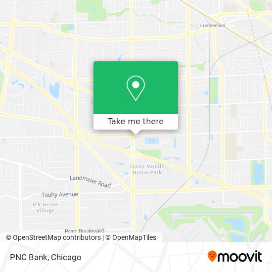 PNC Bank map