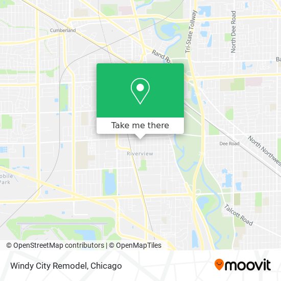 Windy City Remodel map