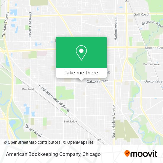 American Bookkeeping Company map