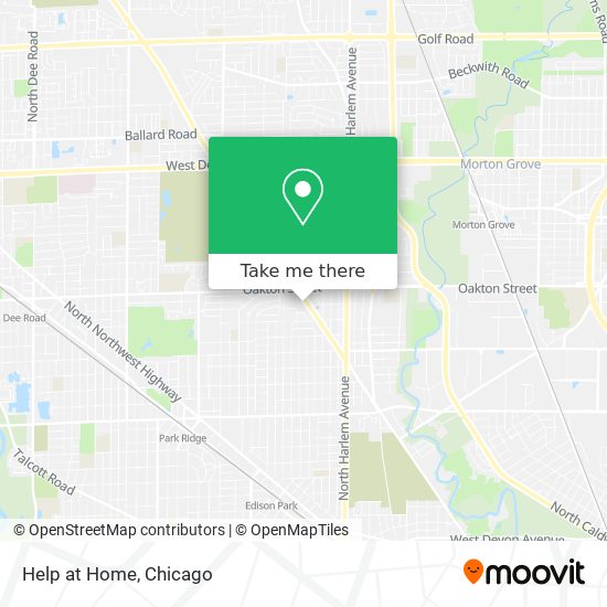 Help at Home map