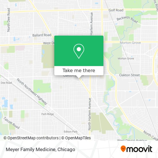 Meyer Family Medicine map