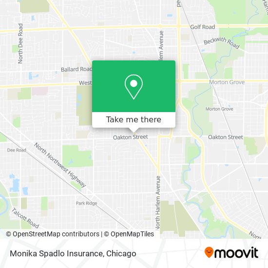 Monika Spadlo Insurance map