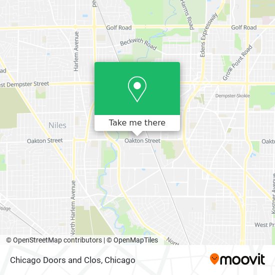 Chicago Doors and Clos map