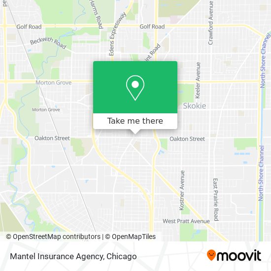 Mantel Insurance Agency map