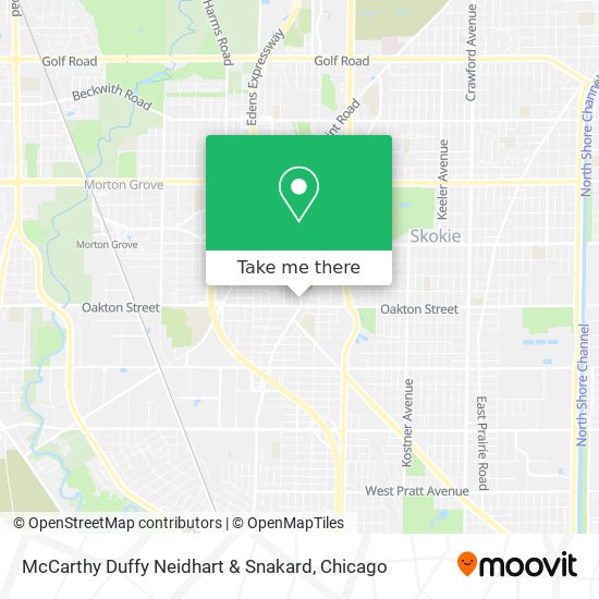 McCarthy Duffy Neidhart & Snakard map