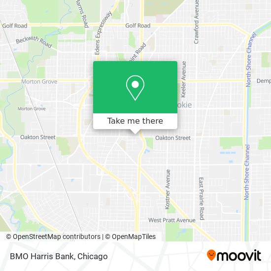 BMO Harris Bank map