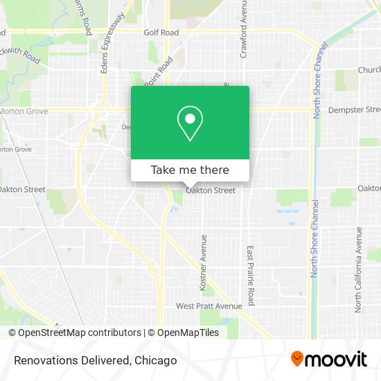 Renovations Delivered map