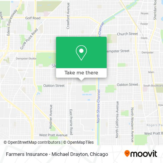 Farmers Insurance - Michael Drayton map