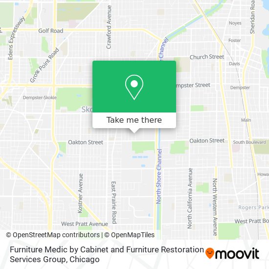 Mapa de Furniture Medic by Cabinet and Furniture Restoration Services Group