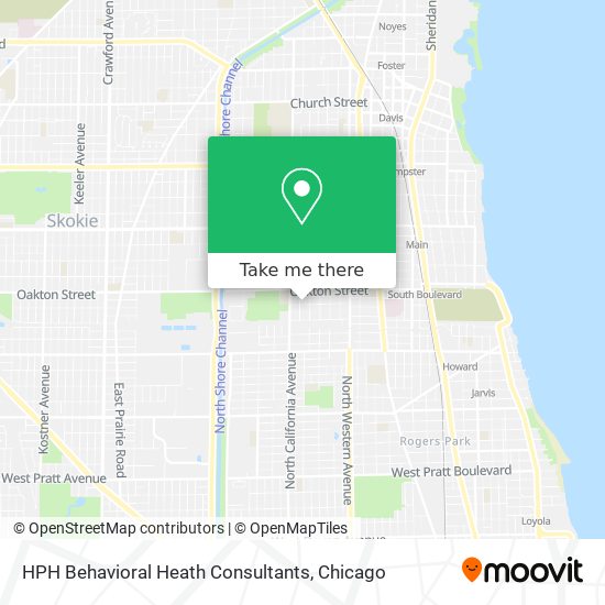 HPH Behavioral Heath Consultants map