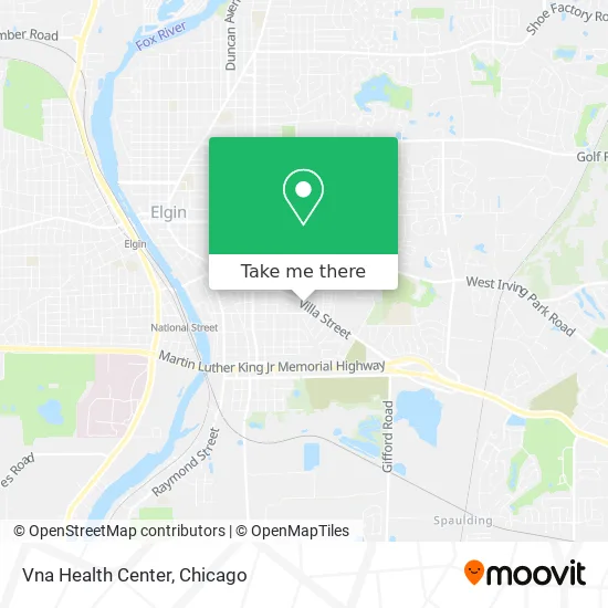 Vna Health Center map