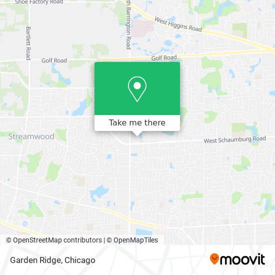 Garden Ridge map