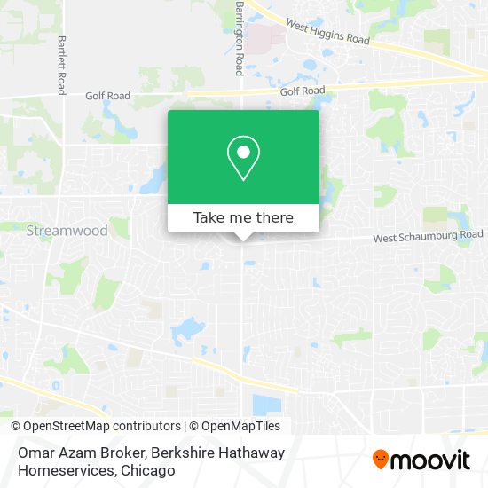 Omar Azam Broker, Berkshire Hathaway Homeservices map