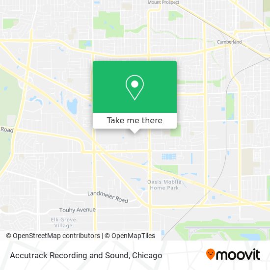 Accutrack Recording and Sound map