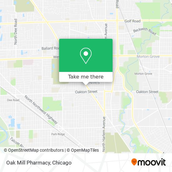 Oak Mill Pharmacy map