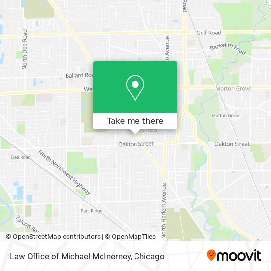 Mapa de Law Office of Michael McInerney